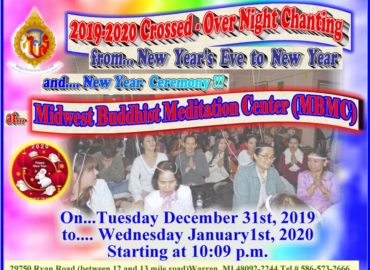 Crossed Over 2019 Chanting to 2020 and New Year Ceremony